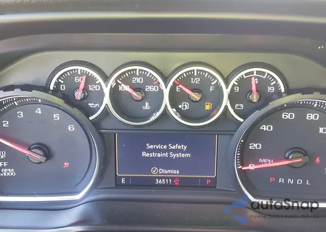 2021 Chevrolet Silverado C1500 Rst z USA, uszkodzony, nr VIN 3GCPWDED5MG291449